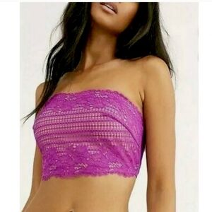 Free People X Revolve Camila Bandeau in Deep Orchid